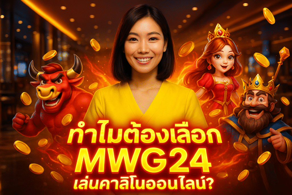 ทำไมต้องเลือก MWG24 เล่นคาสิโนออนไลน์?
