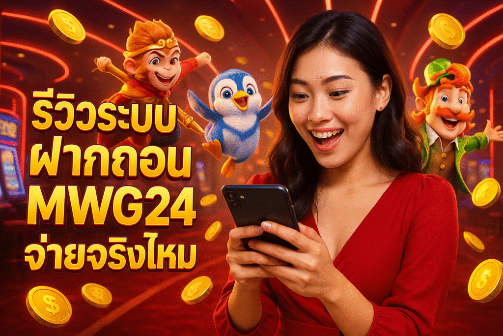 รีวิวระบบฝากถอน MWG24 จ่ายจริงไหม